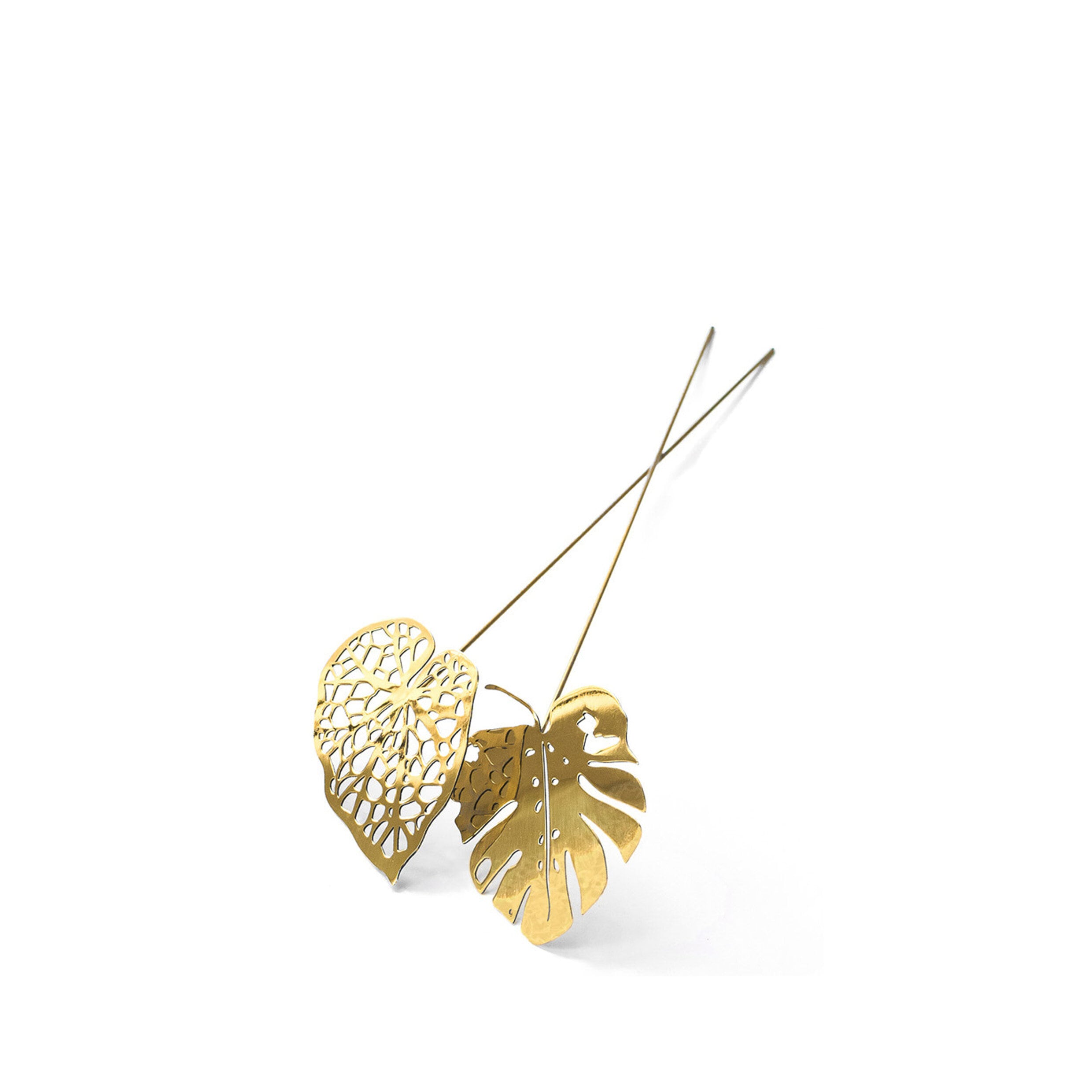 Brass Leaves Water 2-pack